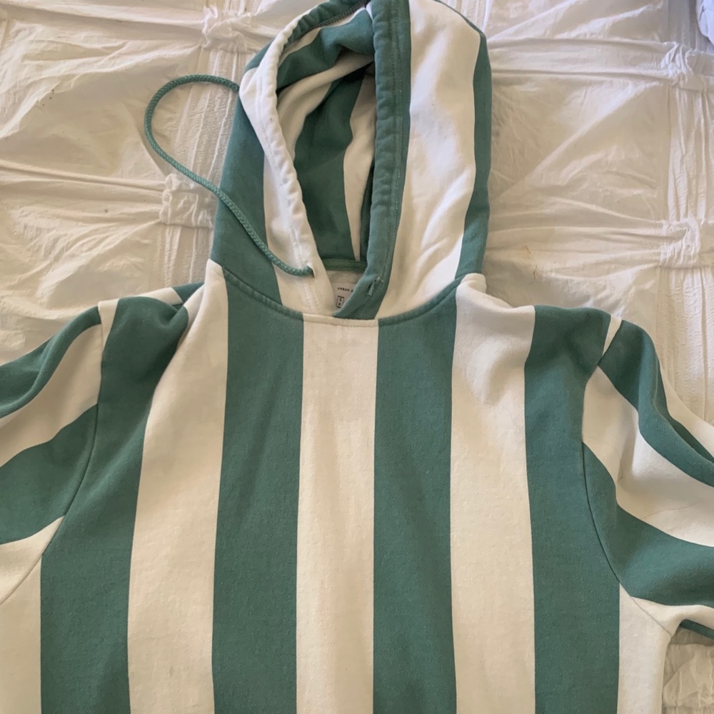 Striped hoodie!